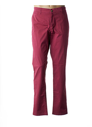 Pantalon casual rouge SERGE BLANCO pour homme