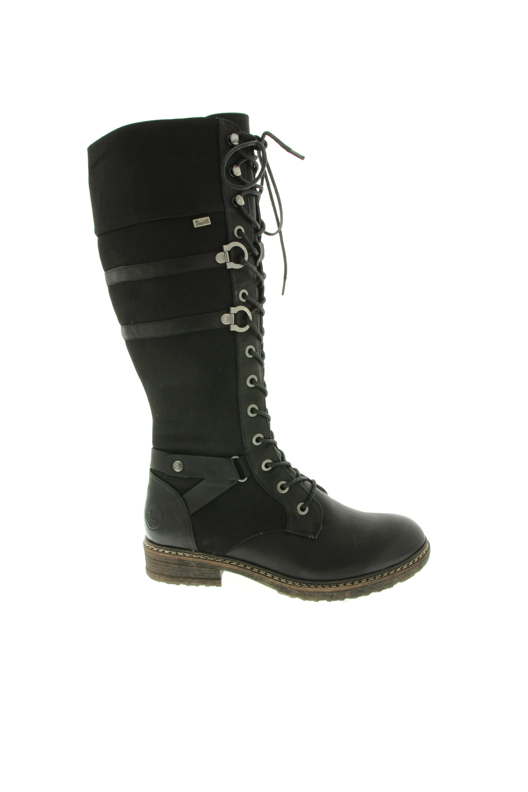 Rieker Bottes Femme De Couleur Noir En Soldes Pas Cher ...