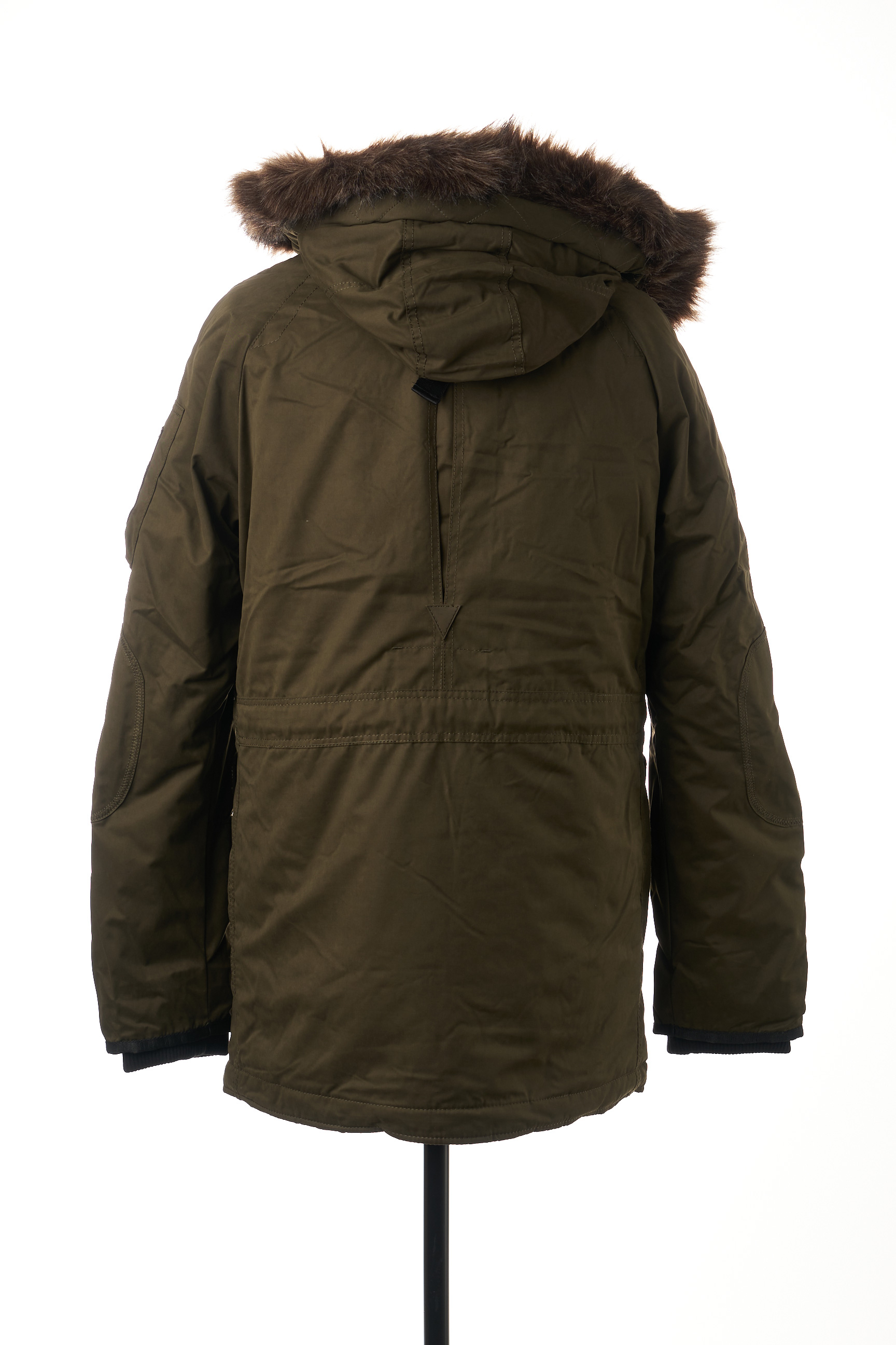 Superdry Parkas Homme De Couleur Vert En Soldes Pas Cher ...