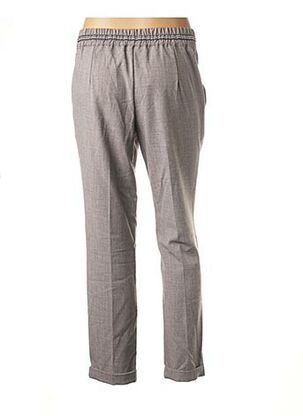 Pantalon 7/8 gris GRACE & MILA pour femme