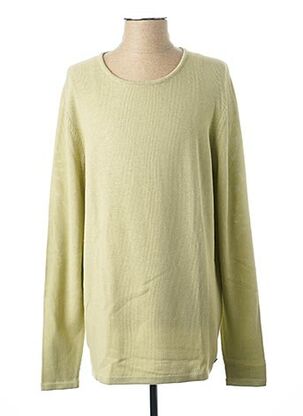 Pull col rond vert DSTREZZED pour homme