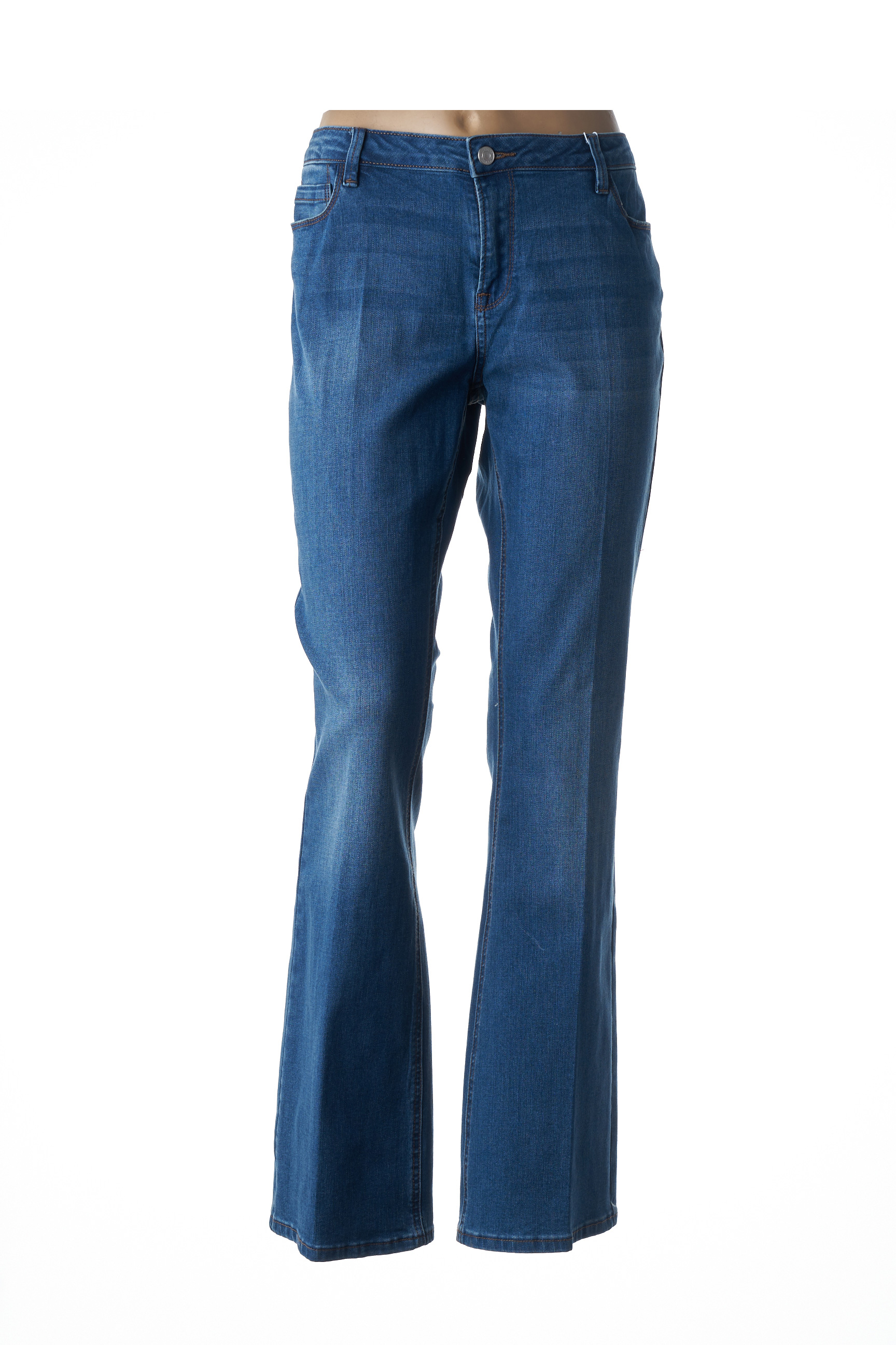 jean bootcut blanc femme