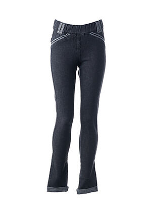 Jeans skinny noir LEGZSKIN pour femme