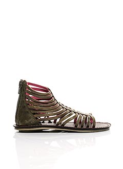 kickers nu pieds fille