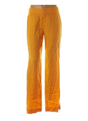 Pantalon casual jaune ANINOTO pour femme