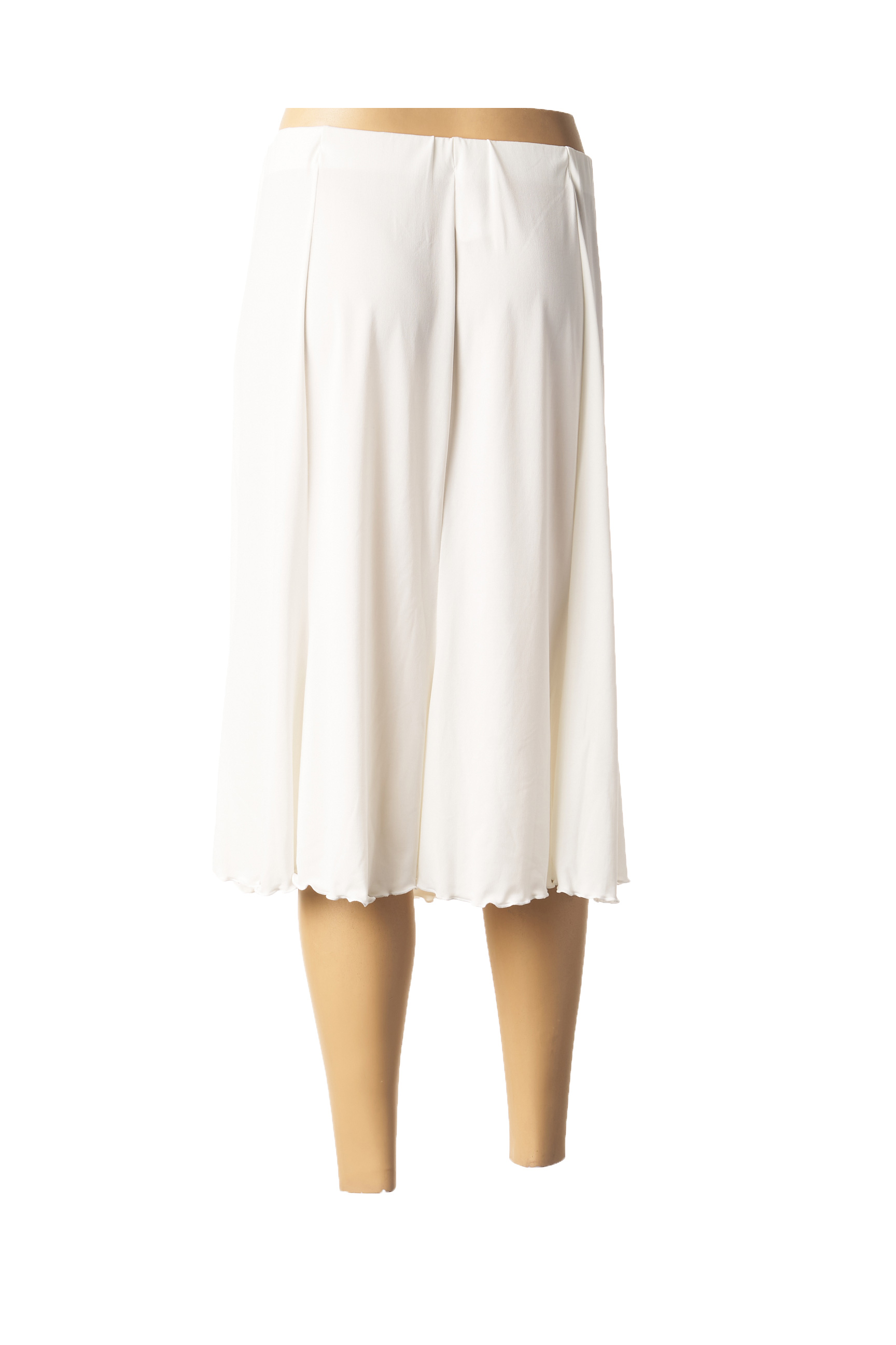 jupe fluide blanche