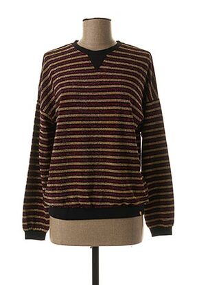 Pull col rond rouge BLUNE pour femme