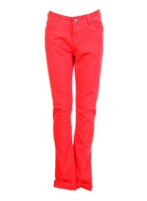 Pantalon casual rouge GARCIA pour fille