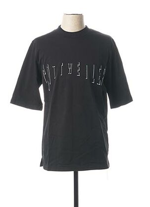 T-shirt manches longues noir COTTWEILER pour homme