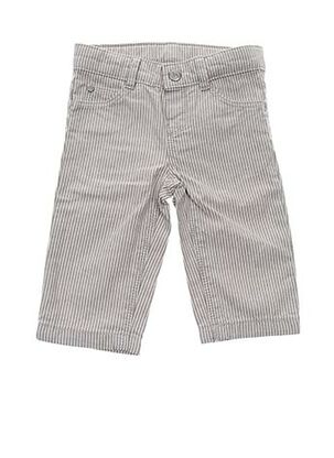 Pantalon casual gris PETIT BATEAU pour enfant