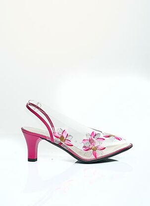 Sandales/Nu pieds rose CARLINE pour femme