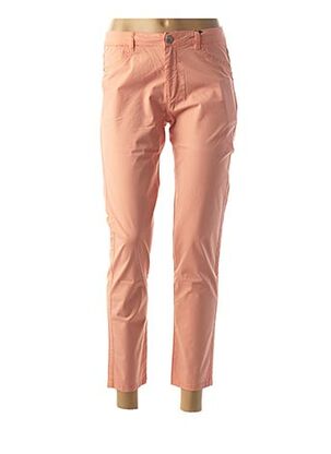 Pantalon casual orange EVA KAYAN pour femme