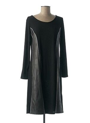 Robe mi-longue noir MULTIPLES pour femme