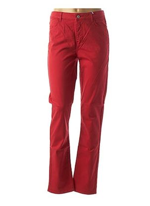 Pantalon casual rouge KANOPE pour femme
