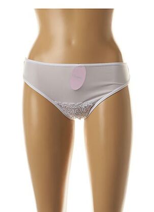 String/Tanga blanc CHARNELLE pour femme