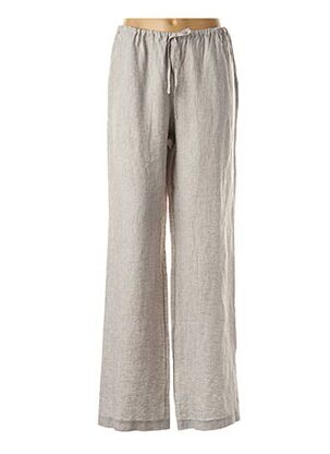 Pantalon casual gris LE BOUDOIR D'EDOUARD pour femme