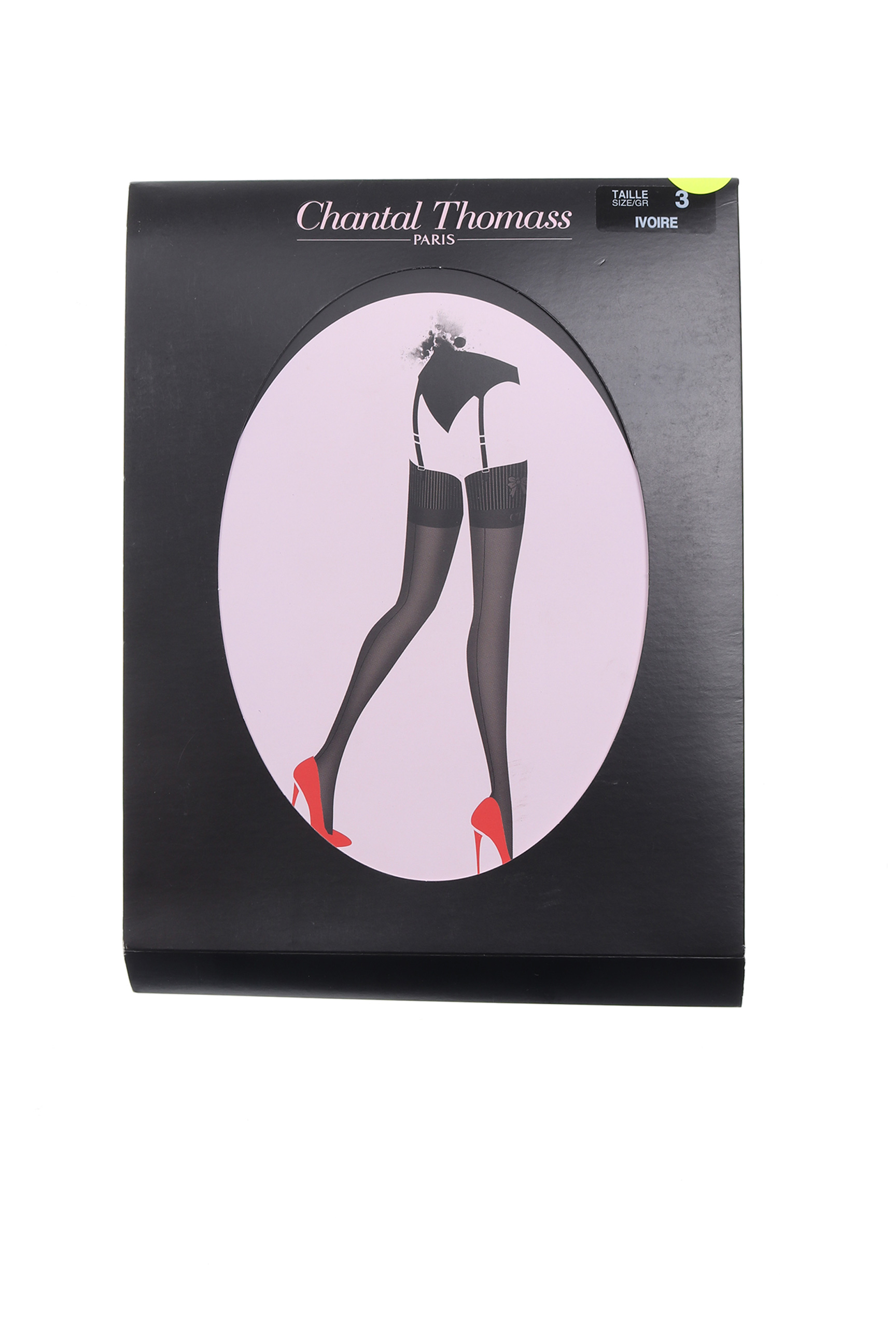 Chantal Thomass Bas Femme De Couleur Blanc En Soldes Pas ...