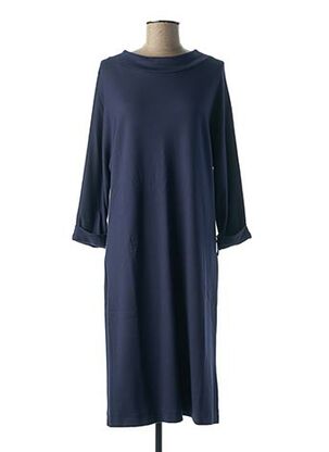 Robe mi-longue bleu ALIZARINE pour femme