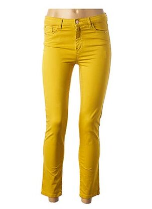 Pantalon 7/8 jaune MAISON 123 pour femme