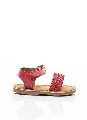 Sandales/Nu pieds rouge GIOSEPPO pour fille