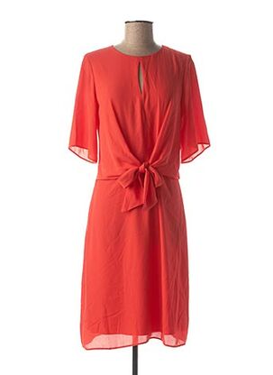 Robe mi-longue orange MAISON 123 pour femme