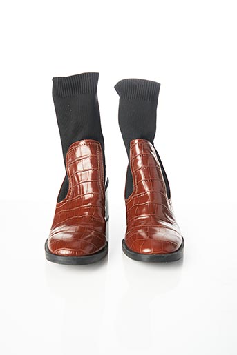 bottes marron mango