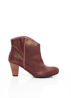 Bottines/Boots rouge FELMINI pour femme