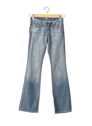 Jeans bootcut bleu 7 FOR ALL MANKIND pour femme
