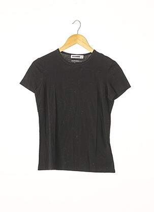 T-shirt noir JIL SANDER pour femme