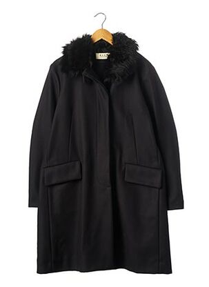Manteau long noir MARNI pour femme