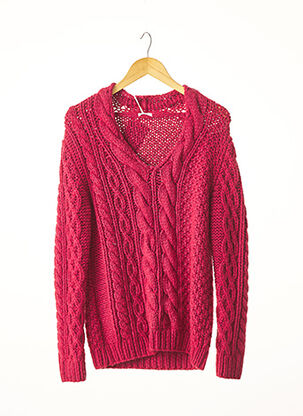 Pull rouge MALO pour femme