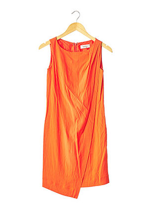 Robe mi-longue orange PAUL & JOE pour femme