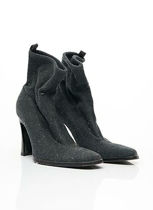 Bottines/Boots gris DOLCE & GABBANA pour femme