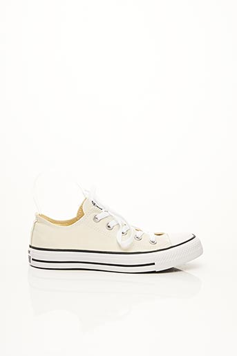 converse beige femme