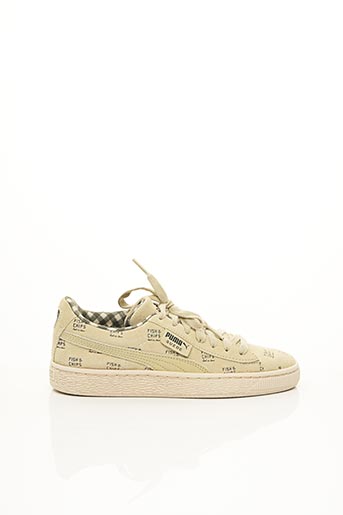Baskets vert PUMA pour homme