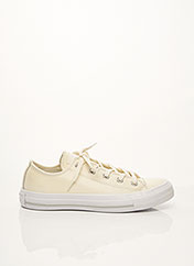 Baskets beige CONVERSE pour femme seconde vue