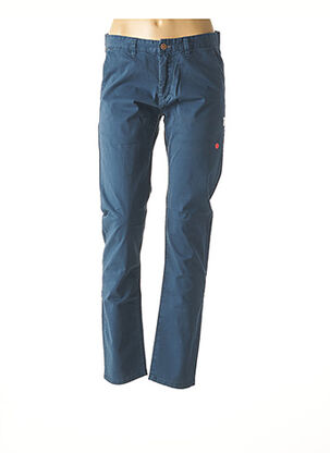 Kenzarro Pantalons Slim Homme De Couleur Bleu 1568170-bleu00 - Modz