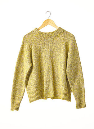 Pull col rond vert MARNI pour femme