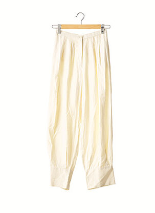 Pantalon 7/8 beige ISSEY MIYAKE pour femme