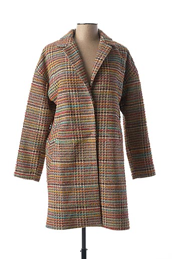 manteau femme beige pas cher