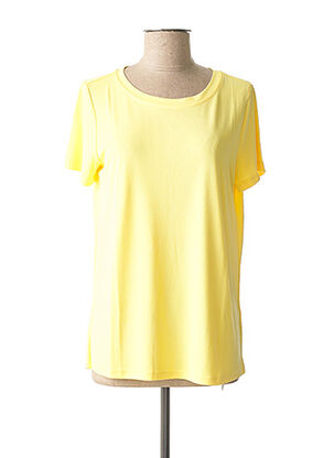 T-shirt jaune MINIMUM pour femme