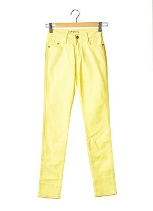Pantalon casual jaune MINI MIGNON pour fille