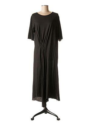 Robe mi-longue noir HUMILITY pour femme