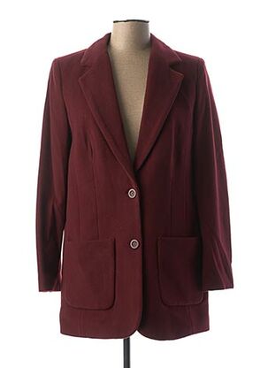 Manteau long rouge BEST CONNECTIONS pour femme