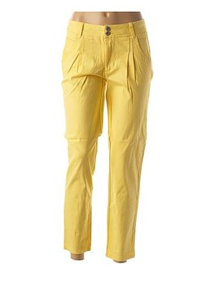 Pantalon casual jaune HEINE pour femme