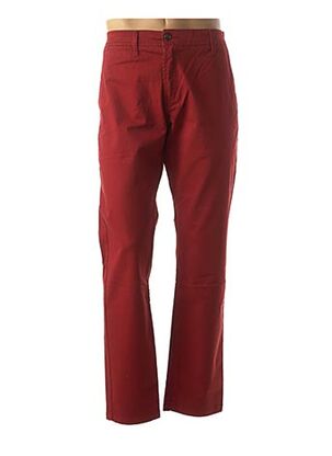 Pantalon casual rouge CAMBE pour homme
