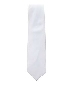 Cravate blanc TOUCHE FINALE pour homme