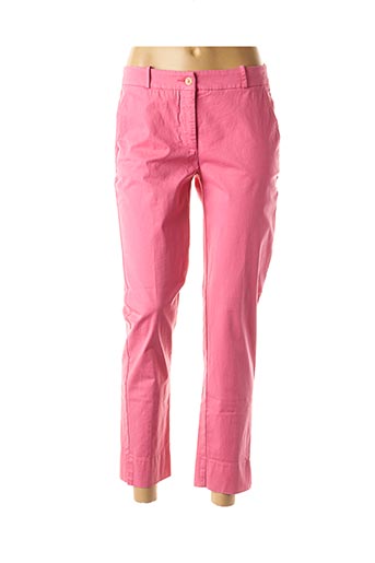 Pantalon 7/8 rose ROSSO 35 pour femme