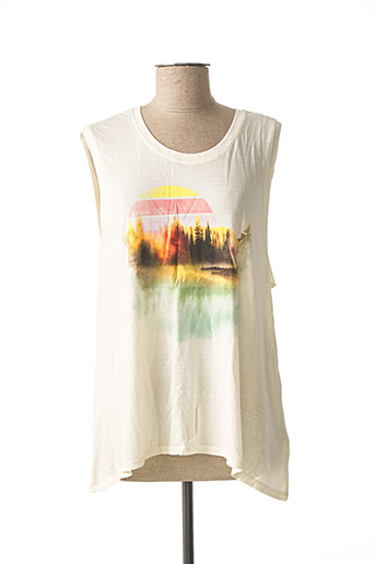 Volcom Debardeurs Femme De Couleur Beige En Destockage 1609591-beige0 - Modz