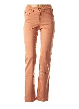 Pantalon slim orange LCDN pour femme